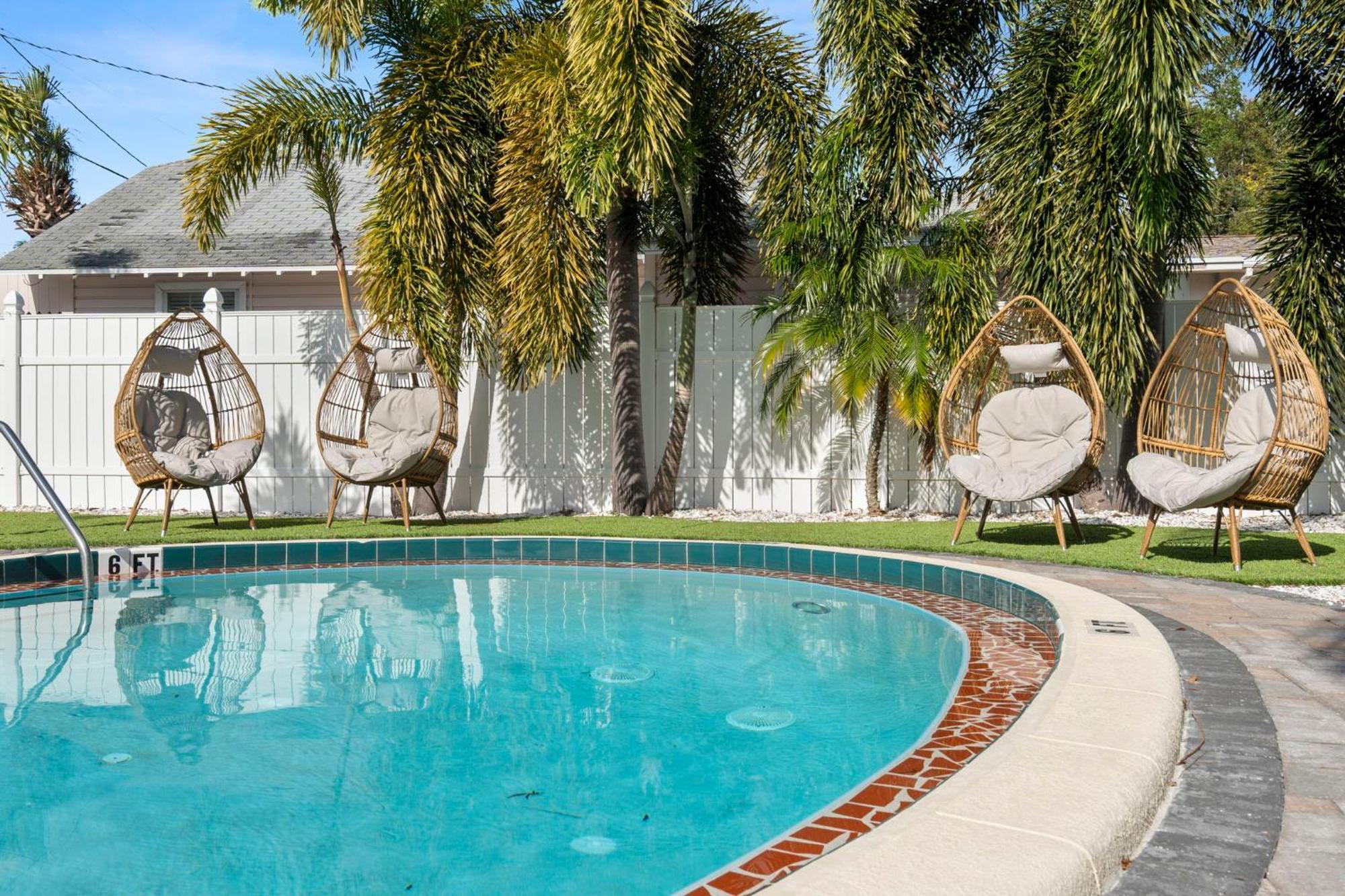 2B1B Stylish Little House W Shared Pool 511 Villa Clearwater Dış mekan fotoğraf